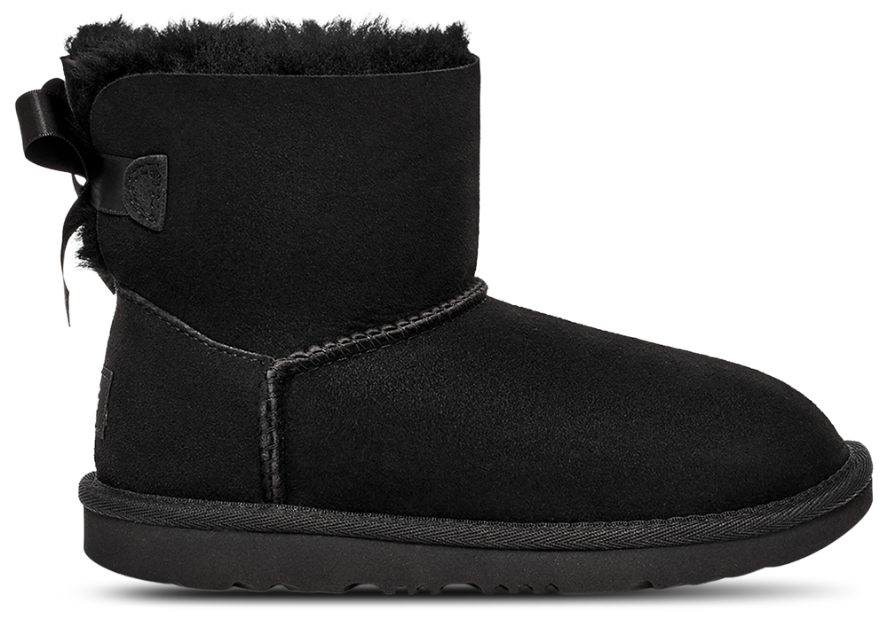 UGG Mini Bailey Bow - Girls' Preschool Black/Black product view