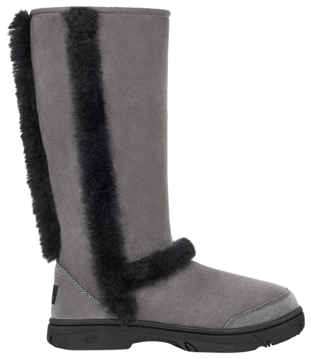 UGG Sunburst Tall - Women's Grey/Black product view
