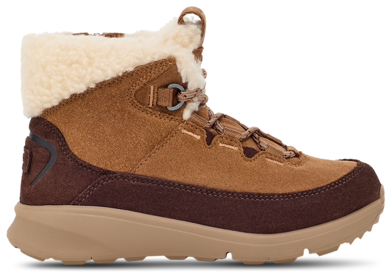 UGG Terretrail Cozy Lace - Boys' Grade School Chestnut product view