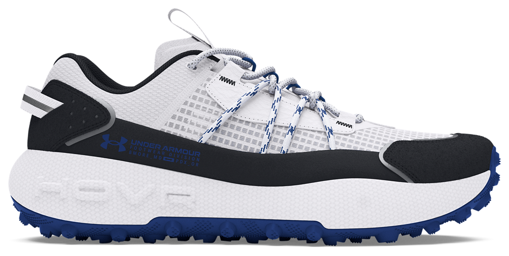 Under Armour Fat Tire Venture Pro - Men's White/Black/Tech Blue product view
