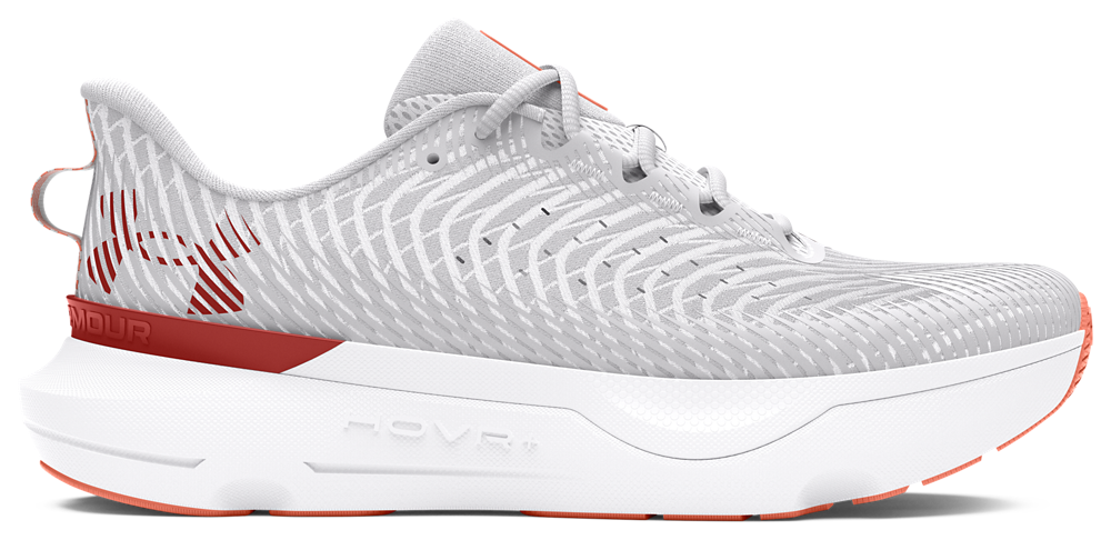 Under Armour Infinite Pro - Men's White/Halo Grey/Earthen Orange product view