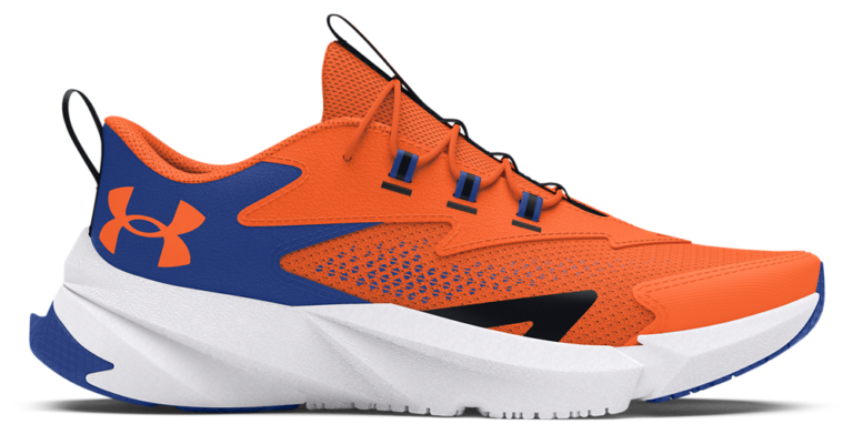 Under Armour Scramjet 6 AL - Boys' Preschool Orange Blast/Tech Blue/Orange Blast product view