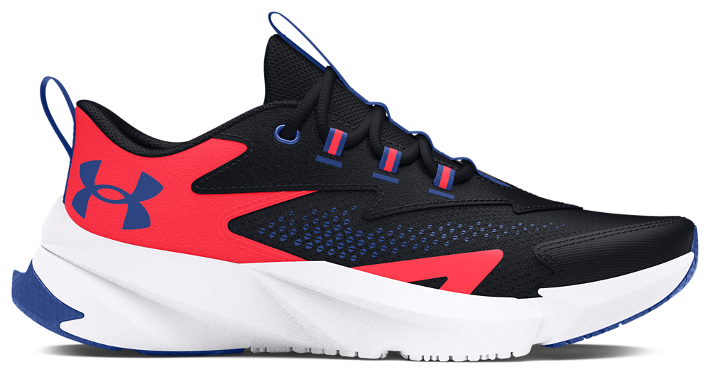 Under Armour Scramjet 6 - Boys' Grade School Black/Beta/Tech Blue product view