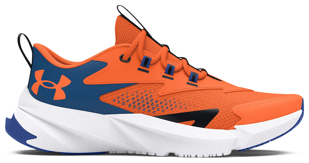 Under Armour Scramjet 6 - Boys' Grade School Orange Blast/Tech Blue/Orange Blast product view