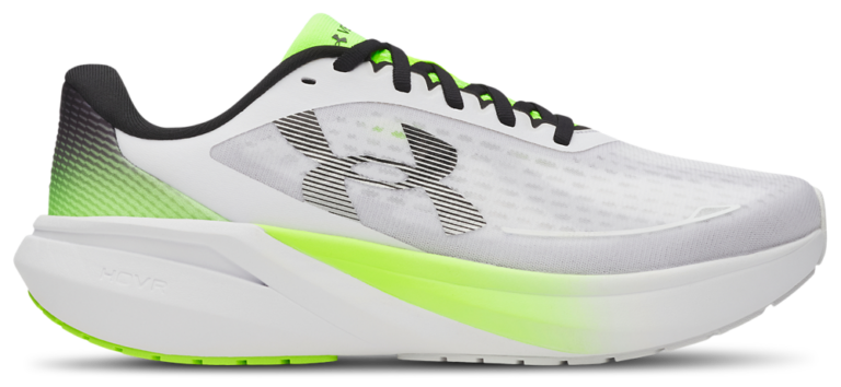 Under Armour Velociti Pace - Men's White/Yellow/Black product view