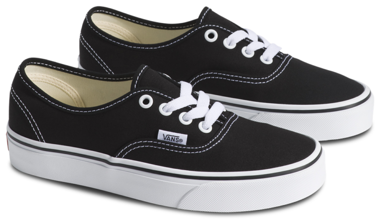 Vans Authentic - Boys' Grade School Black/White product view