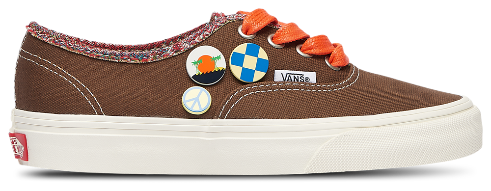 Vans Authentic - Boys' Grade School Brown/White product view