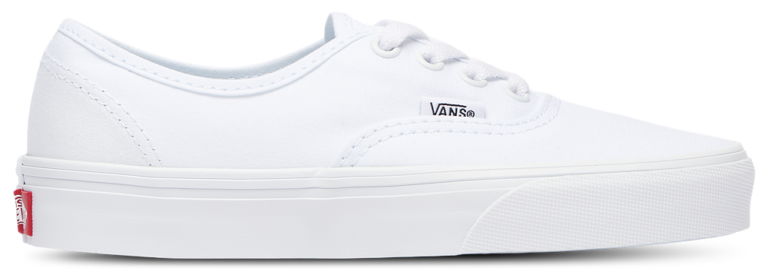 Vans Authentic - Boys' Grade School White/White product view