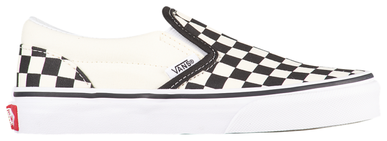 Vans Classic Slip On - Boys' Preschool True White/Black product view