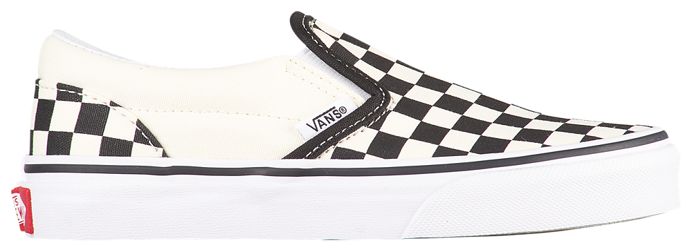 Vans Classic Slip On - Boys' Preschool True White/Black product view