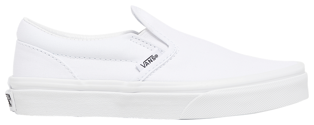 Vans Classic Slip On - Boys' Preschool True White/White product view