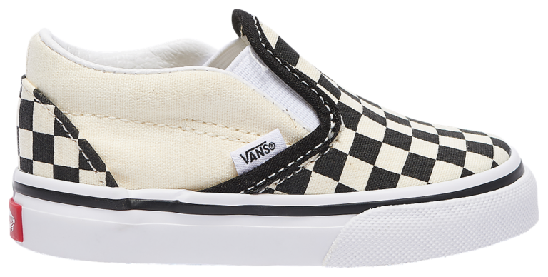 Vans Classic Slip On - Boys' Toddler Black/True White product view