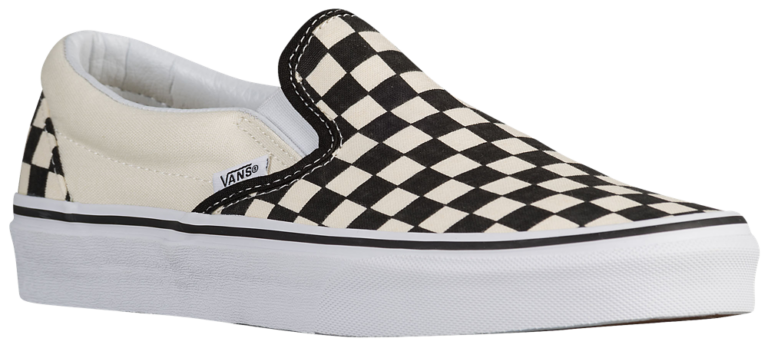 Vans Classic Slip On - Men's White/Black product view