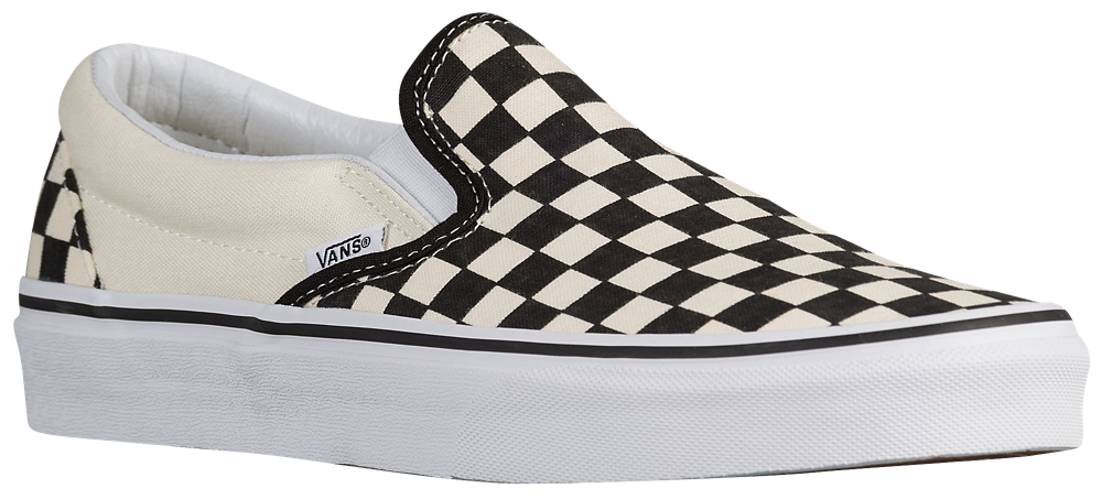 Vans Classic Slip On - Men's White/Black product view