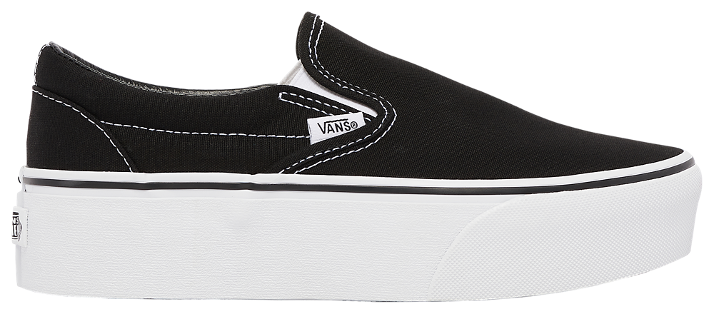 Vans Classic Slip on Stackform - Women's Black/White product view