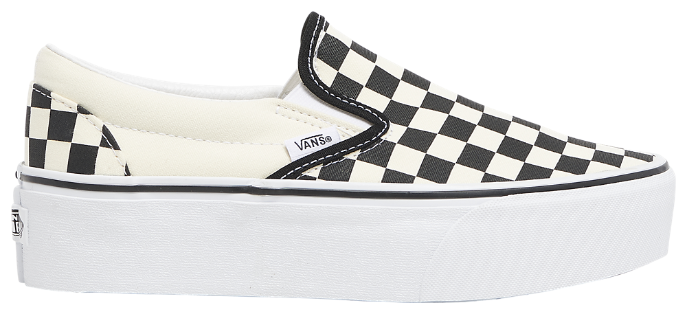 Vans Classic Slip on Stackform - Women's White/Black product view