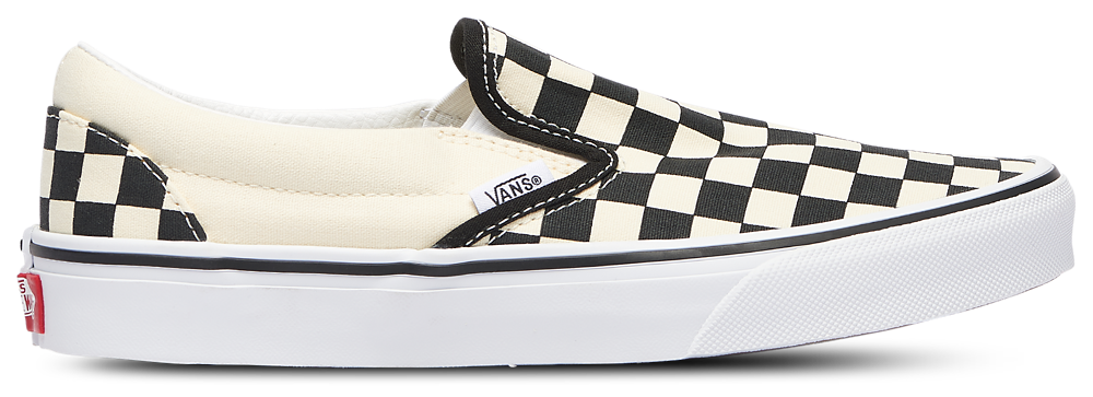 Vans Classic Slip On - Women's Black/White product view