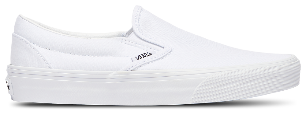 Vans Classic Slip On - Women's White/True White product view