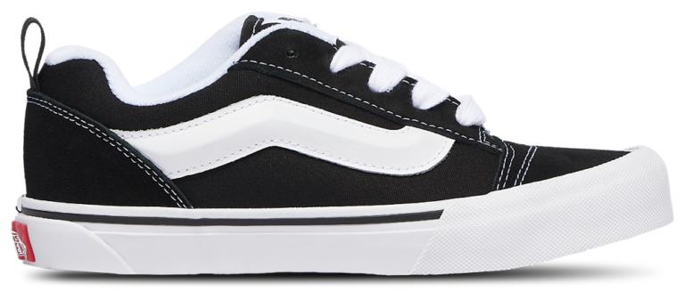 Vans Knu Skool - Boys' Grade School Black/White product view