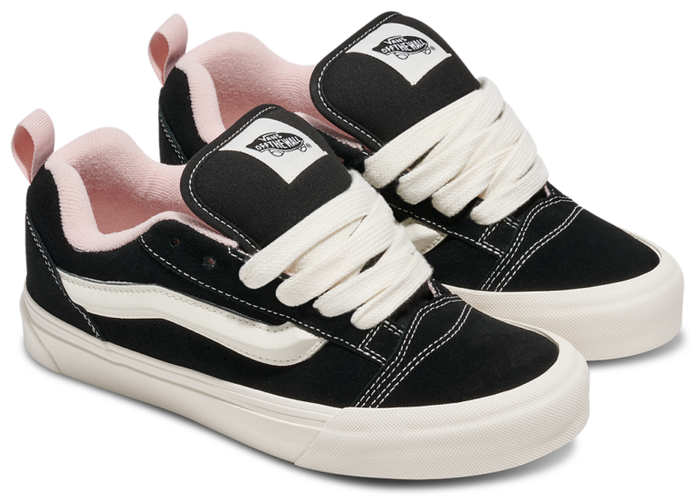 Vans Knu Skool - Women's Black/Sepia Rose product view