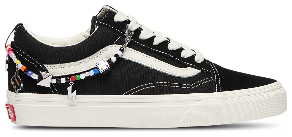 Vans Old Skool - Boys' Grade School Charms Black/Marshmallow product view