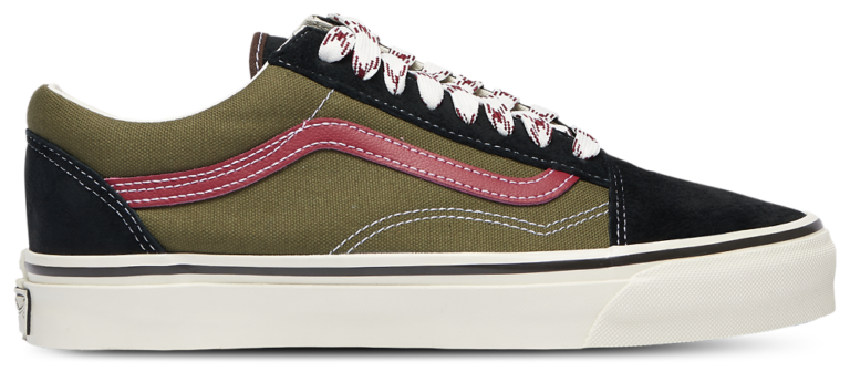 Vans Old Skool - Men's Olive/Purple product view