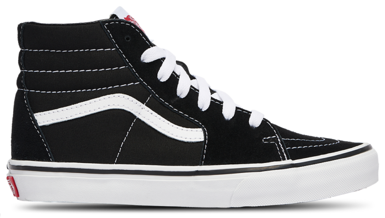 Vans SK8 Hi - Boys' Grade School White/Black product view