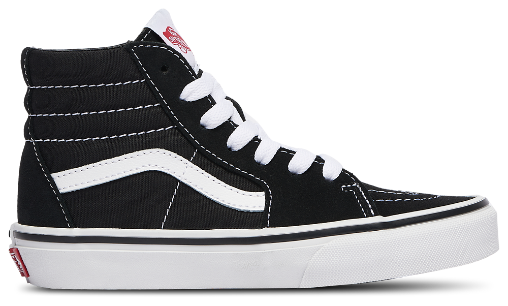 Vans Sk8-Hi - Boys' Preschool Black/True White product view